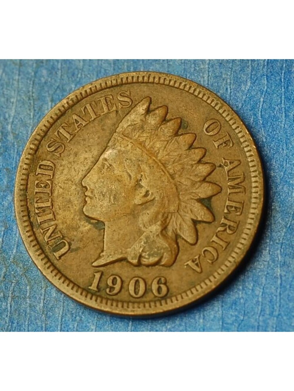 W1523 1906 Indian Head Cent Penny 1c - Check Out Our Store old coin money gift